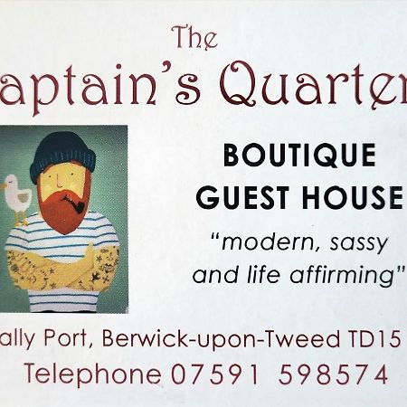 The Captains Quarters Hotel Berwick Upon Tweed Esterno foto