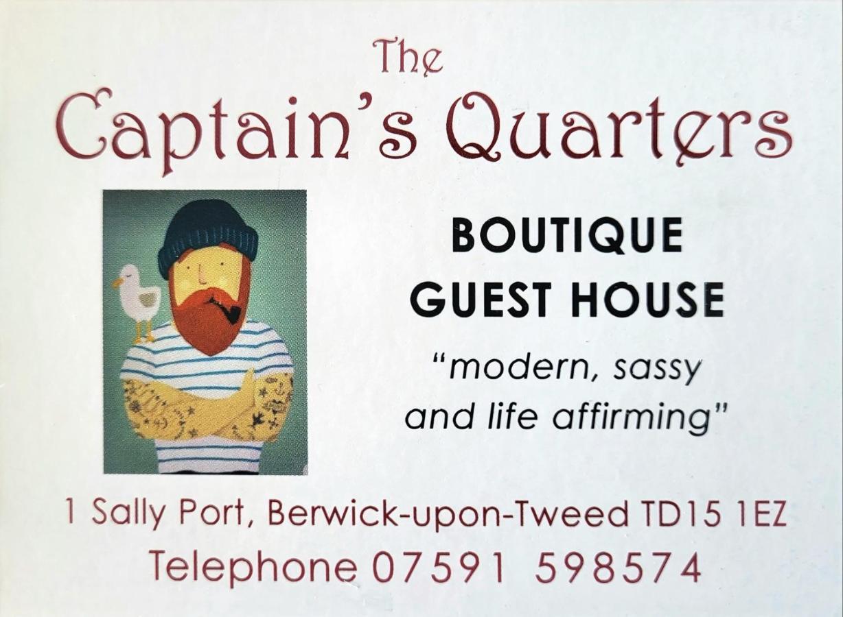 The Captains Quarters Hotel Berwick Upon Tweed Esterno foto